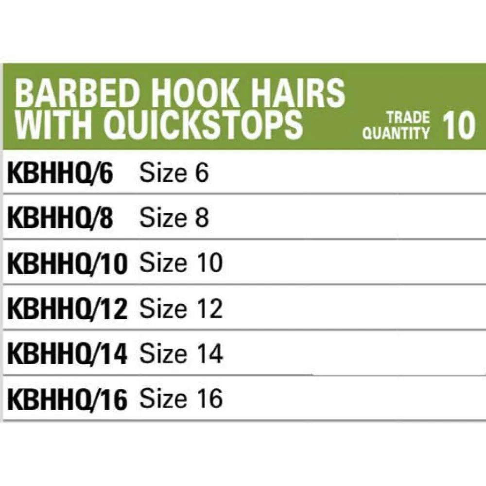 KORUM Anzuelo Montado Barbed&Stoppers 3 KORUM Anzuelo Montado Barbed&Stoppers - Imagen 2