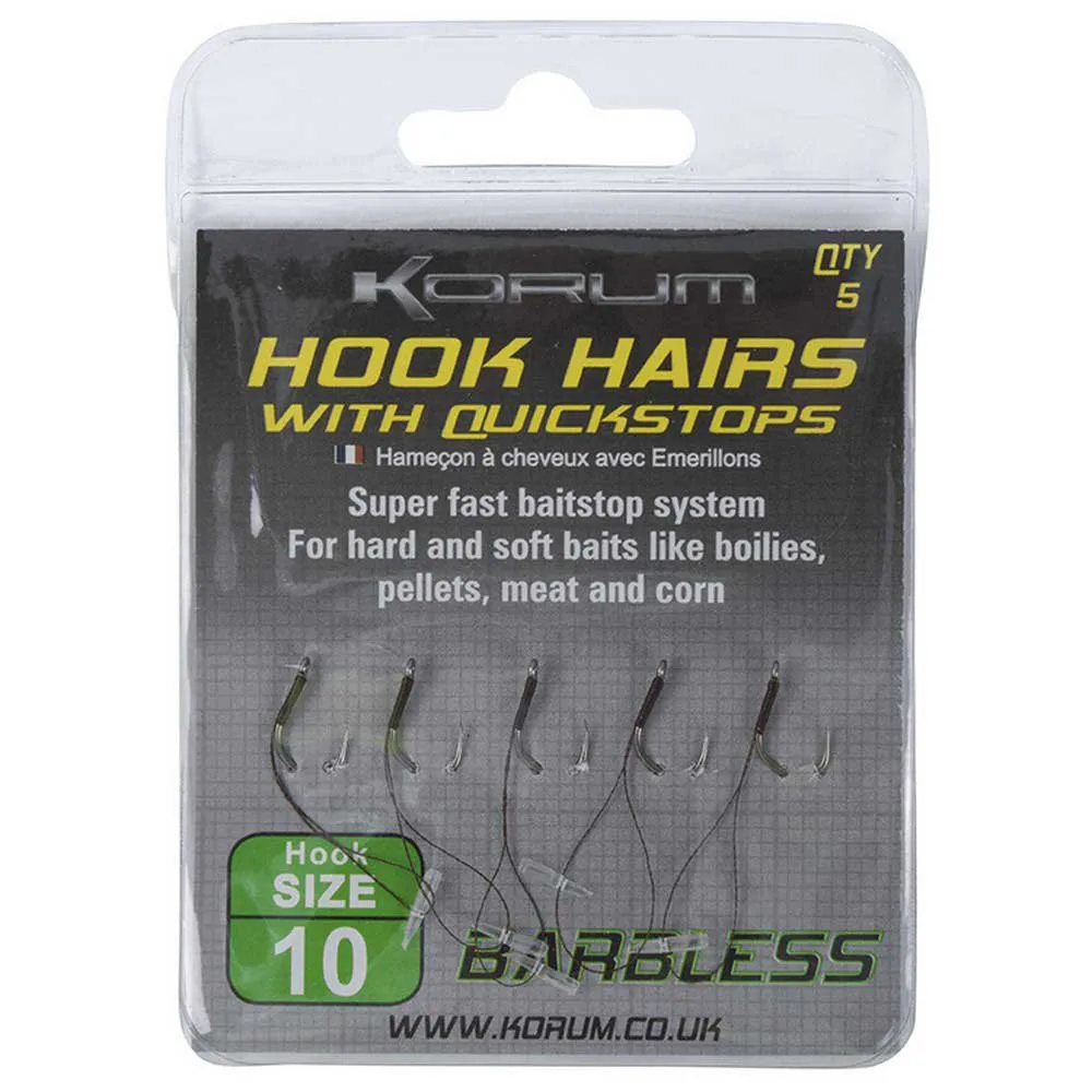 KORUM Anzuelo Montado Barbed&Stoppers 5 KORUM Anzuelo Montado Barbed&Stoppers - Imagen 4