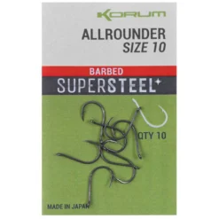 KORUM Anzuelo Simple Con Ojal Allrounder Barbed 9 KORUM Anzuelo Simple Con Ojal Allrounder Barbed -Korum korum anzuelo simple con ojal allrounder barbed 3