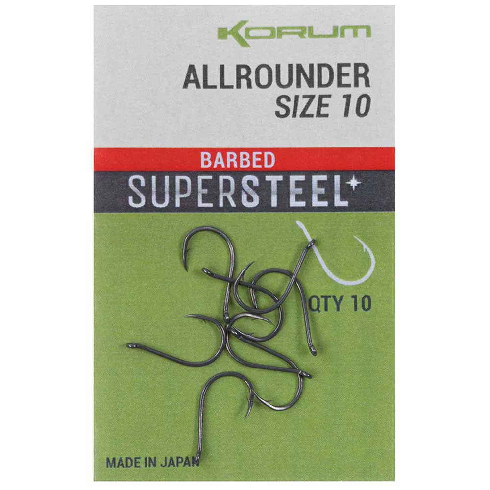 KORUM Anzuelo Simple Con Ojal Allrounder Barbed 6 KORUM Anzuelo Simple Con Ojal Allrounder Barbed - Imagen 4