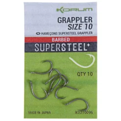 KORUM Anzuelo Simple Con Ojal Grappler Barbed -Korum korum anzuelo simple con ojal grappler barbed 3