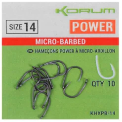 KORUM Anzuelo Simple Con Ojal Xpert Power Barbless -Korum korum anzuelo simple con ojal xpert power barbless 2
