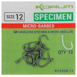 KORUM Anzuelo Simple Con Ojal Xpert Specimen Barbless 9 KORUM Anzuelo Simple Con Ojal Xpert Specimen Barbless -Korum korum anzuelo simple con ojal xpert specimen barbless 3