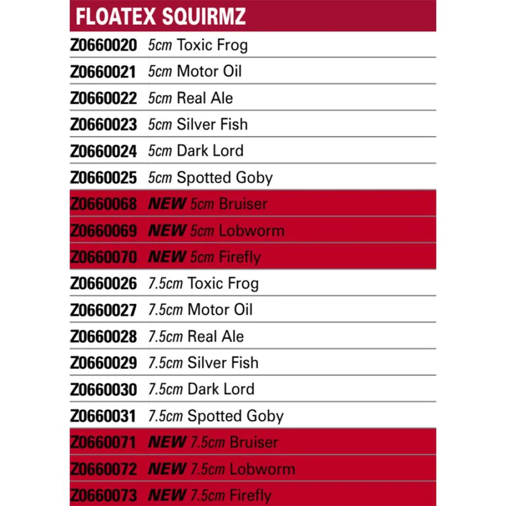 KORUM Vinilo Floatex Squirmz Floating 50 Mm 5 KORUM Vinilo Floatex Squirmz Floating 50 Mm - Imagen 3